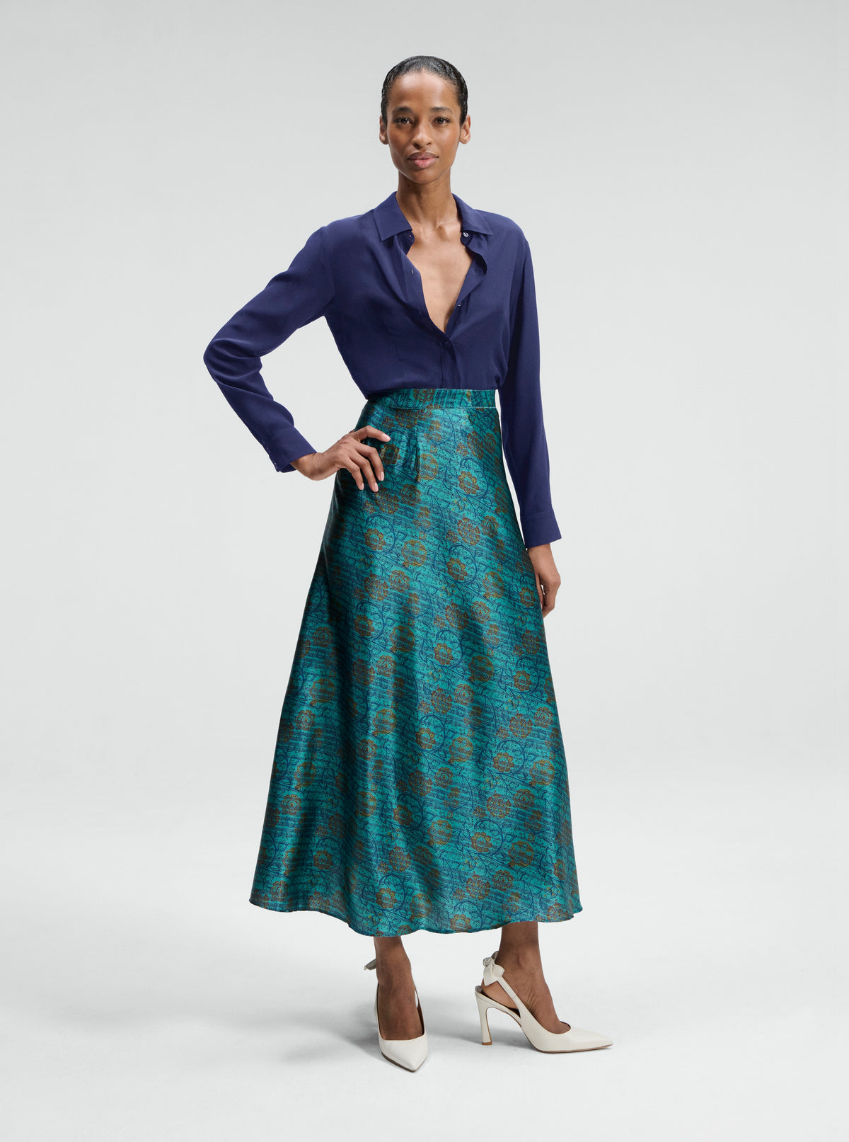 St. Germain Silk Blouse