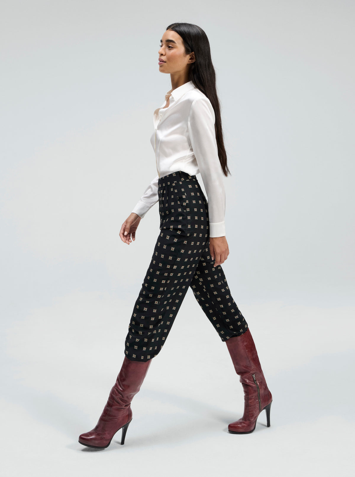 St. Germain Silk Charmeuse Blouse